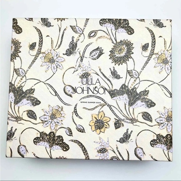 ULLA JOHNSON Valencia Twisted Contrast Flatform Sandals Sand 37 $690 - Picture 10 of 10